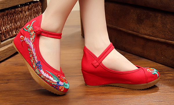 繡花鞋民族風漢服鞋