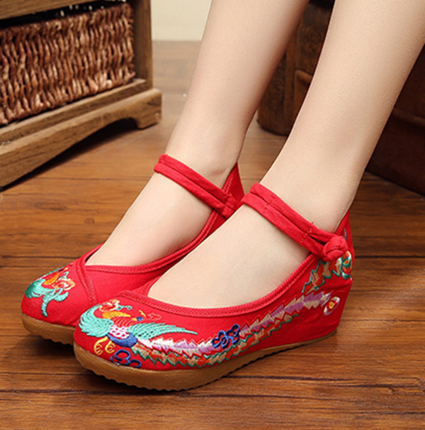 繡花鞋民族風漢服鞋