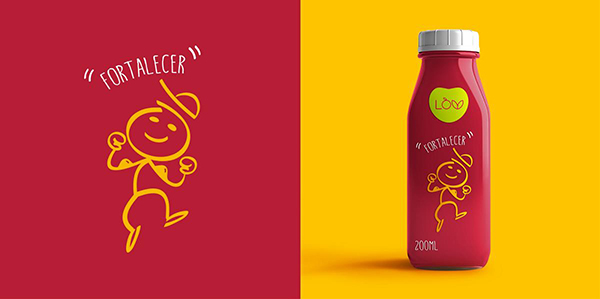 果蔬汁包裝設(shè)計(jì)圖，創(chuàng)意果蔬產(chǎn)品包裝