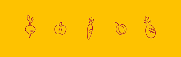 果蔬汁包裝設(shè)計(jì)圖，創(chuàng)意果蔬產(chǎn)品包裝