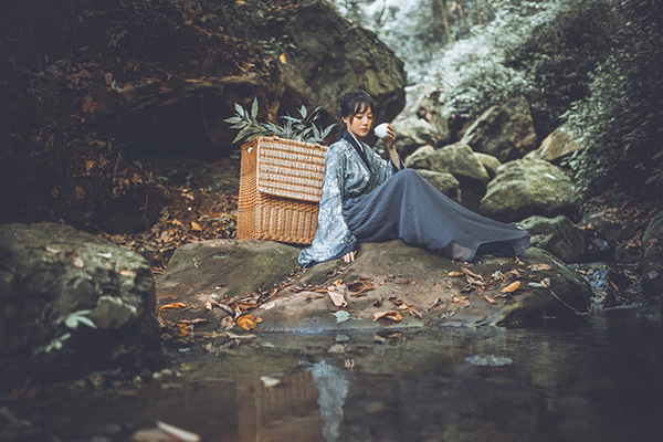 人像攝影，古裝女子人像攝影照片