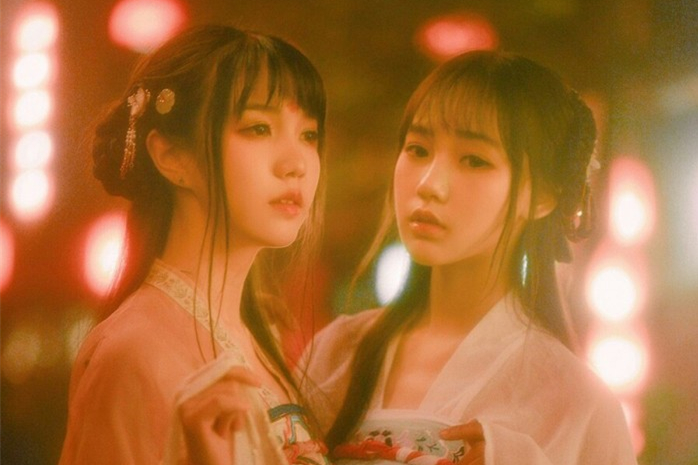 閨蜜古裝女子古風(fēng)頭像，楚楚動人女生頭像