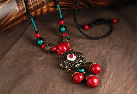 長(zhǎng)命鎖吊墜匠心啟航閱讀手工毛衣鏈項(xiàng)鏈?zhǔn)罪? / data-iclL=