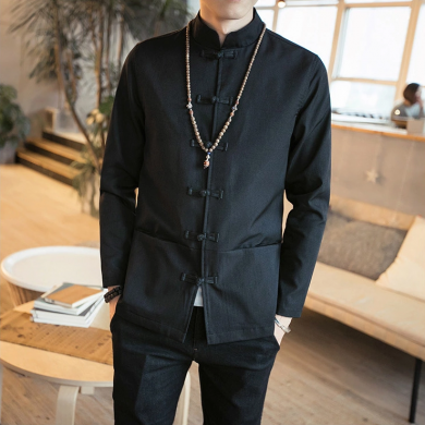 簡潔大氣的傳統(tǒng)匠心啟航閱讀唐裝