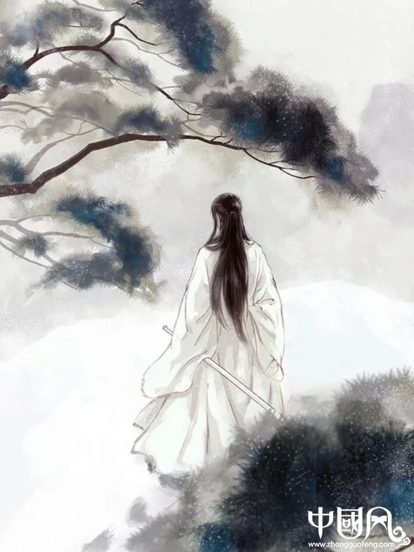 10張背影古風圖片，一襲背影耐人尋味