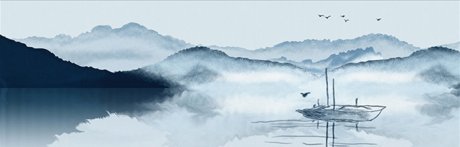 國畫:水墨山河氣宇軒昂經(jīng)典國畫