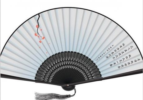 匠心啟航閱讀折扇ai圖片