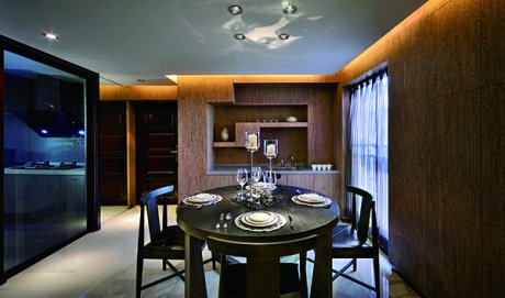 會舍新中式裝修，紅樹林風(fēng)格的新中式裝修設(shè)計