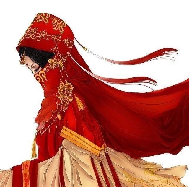 13款驚艷紅衣古風圖片，唯美意境圖片!