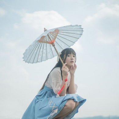 窈窕淑女古風漢服，俏皮可愛漢服美女