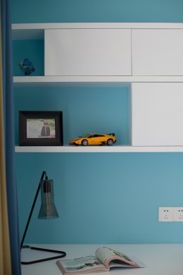 新中式裝修設(shè)計，會舍圖(五)