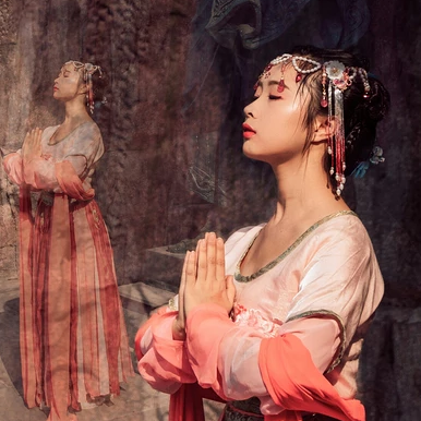 浮世年華少女頭像，唯美古風(fēng)真人頭像