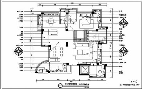 新中式裝修設(shè)計，裝修設(shè)計會舍圖(六)