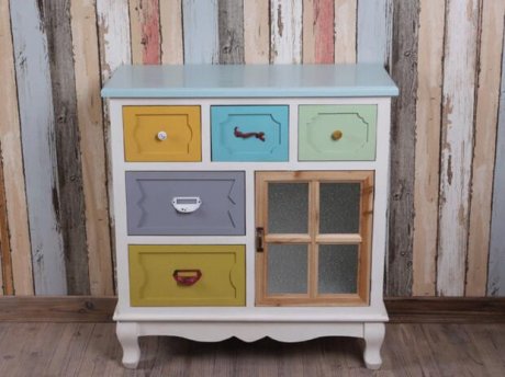 歐式田園斗柜，歐式田園風格