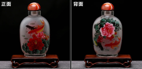 匠心啟航閱讀民間傳統(tǒng)手繪內(nèi)畫(huà)圖鼻煙壺