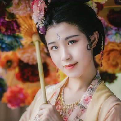 花樣年華女子頭像，唯美古風(fēng)真人頭像