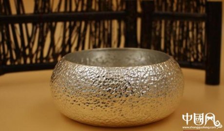 9999千足銀，純手工純銀建水