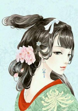 唯美古風(fēng)圖片：我亦逢場作戲人，紅顏為誰美