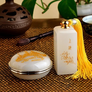 金絲入扣，細膩晶瑩的文房印璽（一）