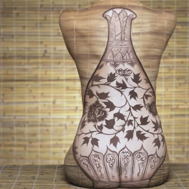 人體彩繪，彩繪圖片