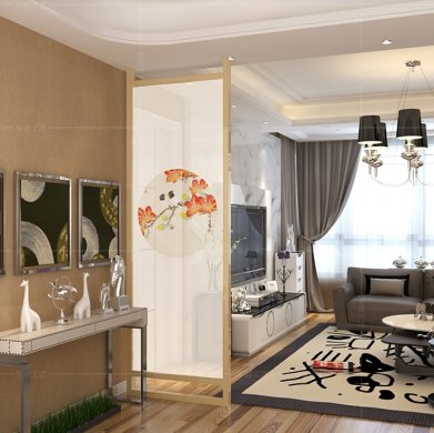 隔斷裝飾屏風(fēng)，精致中式屏風(fēng)