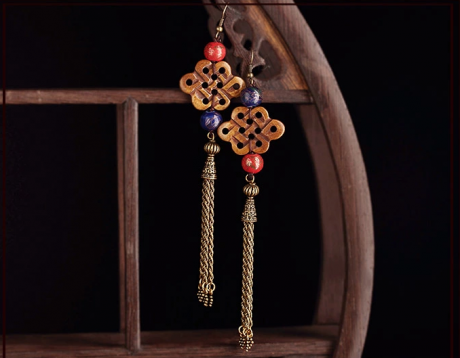 匠心啟航閱讀古典氣質(zhì)耳環(huán)首飾