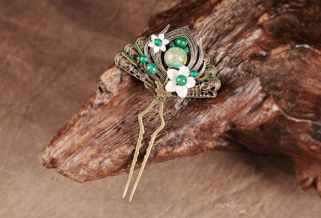 青依匠心啟航閱讀發(fā)簪發(fā)釵復古頭飾