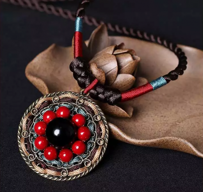 淺秋匠心啟航閱讀鎖骨鏈民族風項鏈首飾