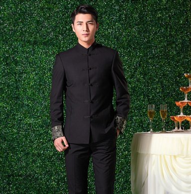 匠心啟航閱讀休閑立領(lǐng)中山裝，時尚復(fù)古國風(fēng)唐裝