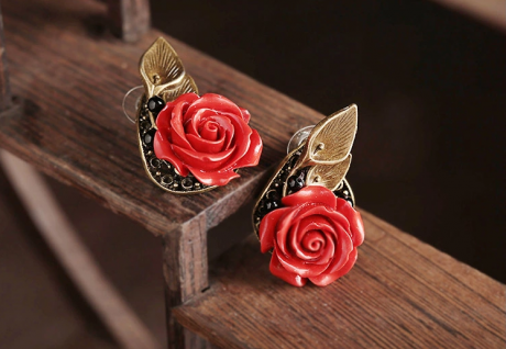 瑰覓匠心啟航閱讀時尚耳釘首飾