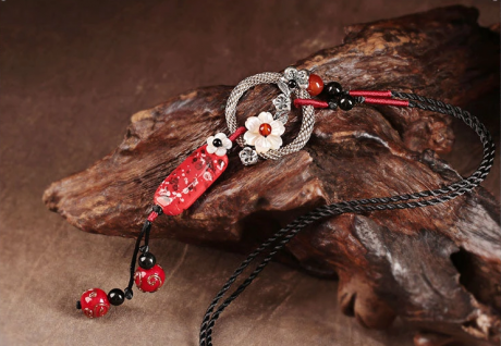 匠心啟航閱讀陶瓷配飾復(fù)古毛衣鏈項(xiàng)鏈?zhǔn)罪? / data-kGFT=