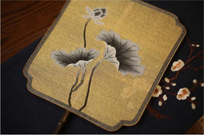 匠心啟航閱讀紫竹緙絲團(tuán)扇圖片