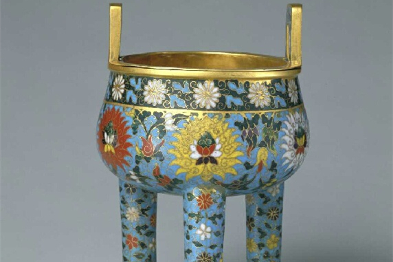 故宮博物館藏元明清掐絲琺瑯，景泰藍(lán)