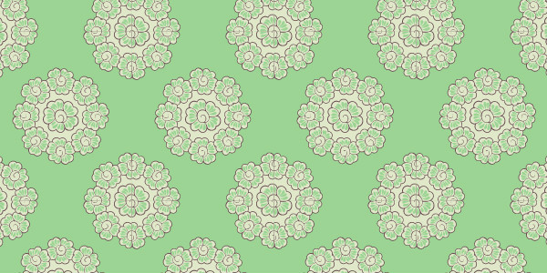 中國(guó)傳統(tǒng)唐代服飾寶相花紋圖案九，矢量素材