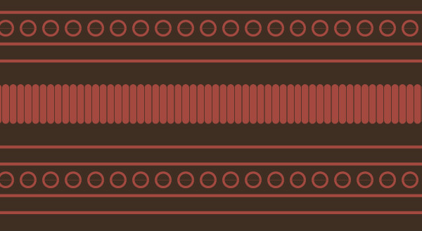 中國(guó)傳統(tǒng)唐代服飾聯(lián)珠紋圖案十，矢量素材