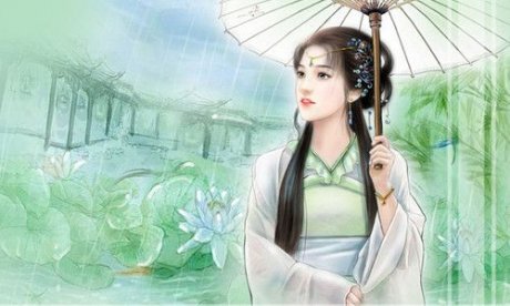 女生古風(fēng)網(wǎng)名:素衣清顏淡若塵