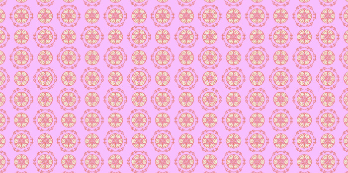 中國傳統(tǒng)唐代服飾團窠紋圖案四，矢量素材