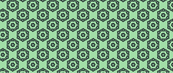 中國(guó)傳統(tǒng)唐代服飾聯(lián)珠紋圖案一，矢量素材