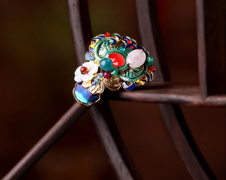 古典簪子頭飾民族風(fēng)精致盤(pán)發(fā)頭飾