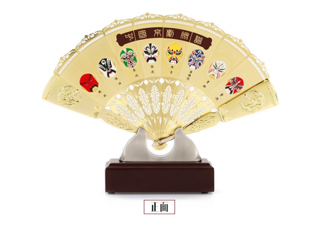 特色匠心啟航閱讀元素立體折扇扇子