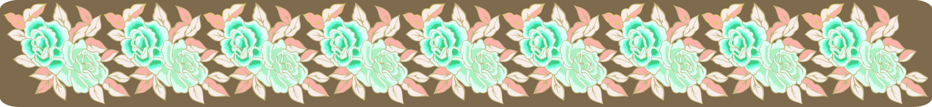 中國傳統(tǒng)刺繡月季花圖案，矢量素材