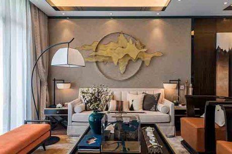 新中式裝修設(shè)計，會舍裝修(三)