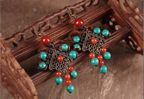 古典匠心啟航閱讀個(gè)性耳飾流蘇耳環(huán)