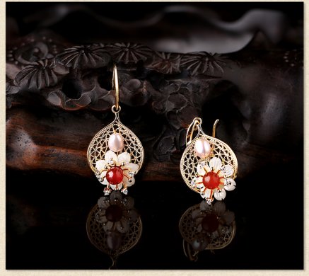 匠心啟航閱讀時尚氣質耳環(huán)首飾