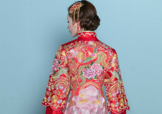 匠心啟航閱讀刺繡旗袍嫁衣中式禮服