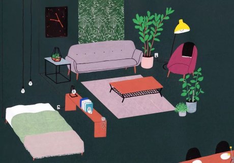 簡約小插畫，簡單小日子