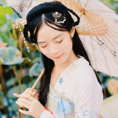 匠心啟航閱讀古風真人唯美女子頭像