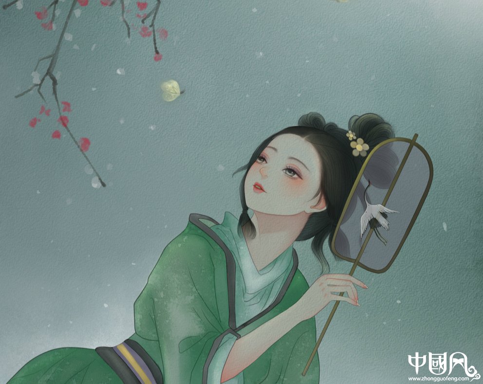 氣質韻味的古風女子，一組唯美高清古風圖片