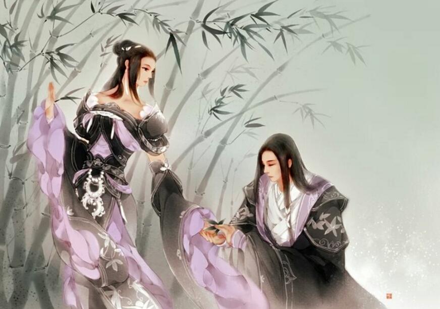 優(yōu)美的古風句子:伊人似畫