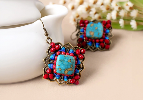 匠心啟航閱讀長款夸張氣質耳墜耳環(huán)首飾